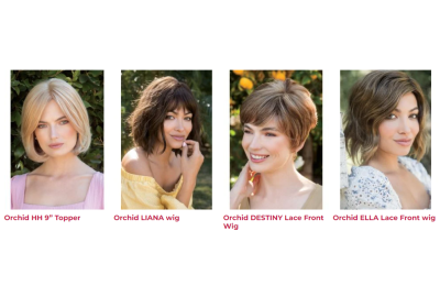 Orchid 2022 Summer Collection - 4 new great styles (3 wigs and 1 topper) coming July 11th 2022, right in time for Summer!