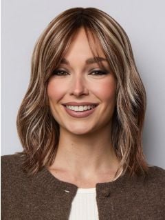 Smooth Wavez Wig by Rene of Paris – SNOWY UMBER R