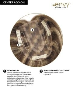 Envy ADD-ON CENTER Hairpiece