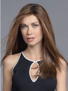 Ellen Wille ATTRACT Wig | Human/Synthetic Hair Blend Wig – CHOCOLATE ROOTED