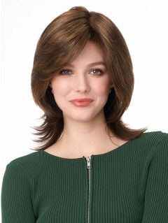 Envy Rose Synthetic Lace Front Wig (Mono Top) – MEDIUM BROWN
