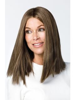 Jon Renau SELENA Lace Front Monofilament Part wig – Color shown: 22F16S8
