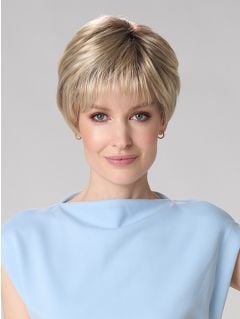 TIFFANY HAND-TIED by Envy Wig – PROSECCO BLONDE R | warm medium and light blondes with subtle darker roots