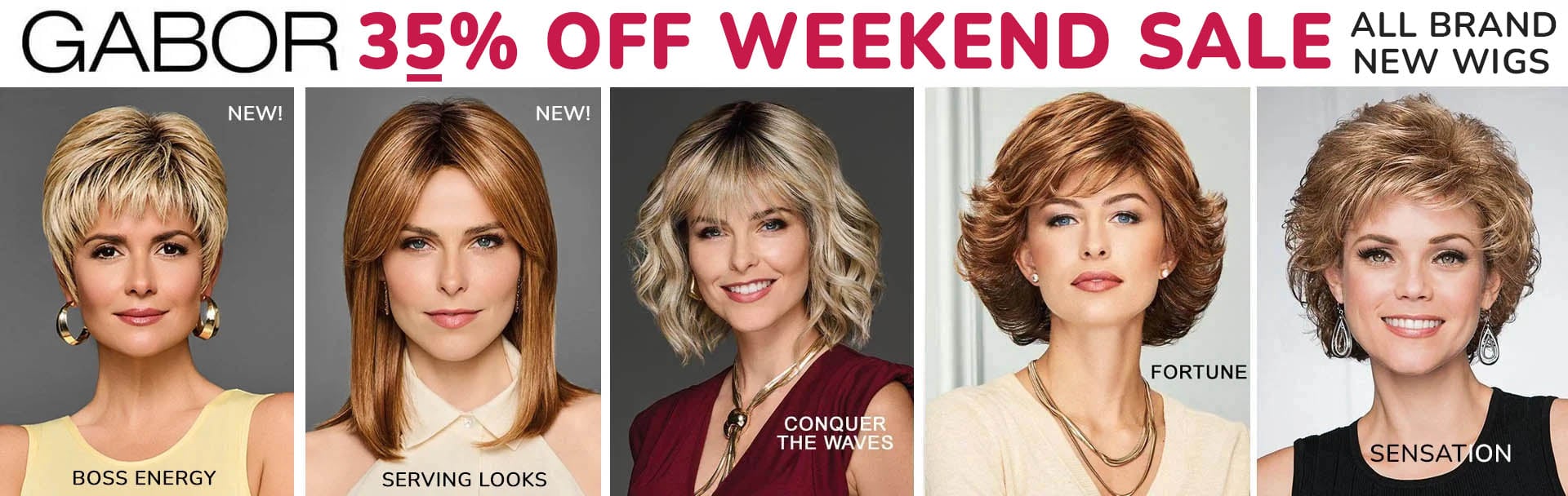 Gabor wigs 33% off