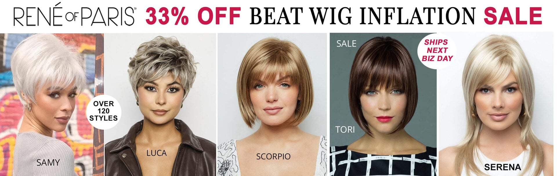 Noriko Wigs 33% off