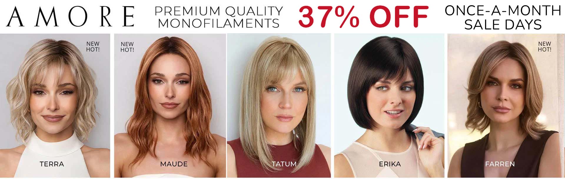 Amore wigs 37% off
