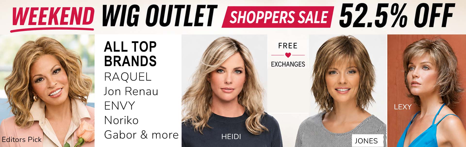 Wig Outlet over 50% off