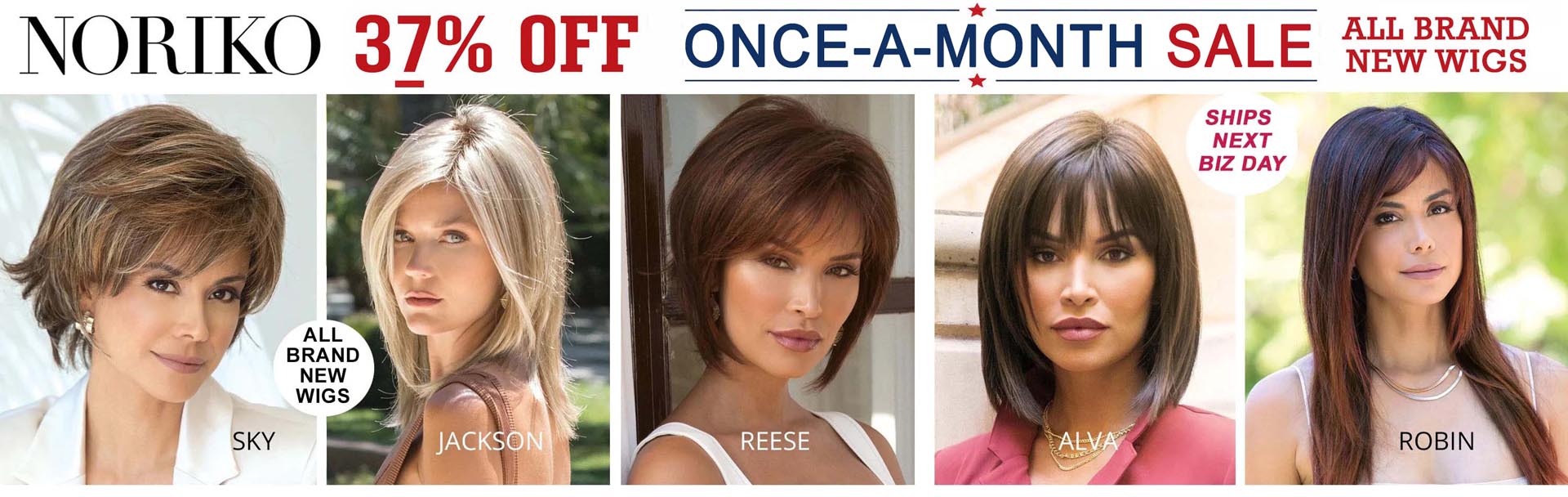 Noriko wigs 37% off