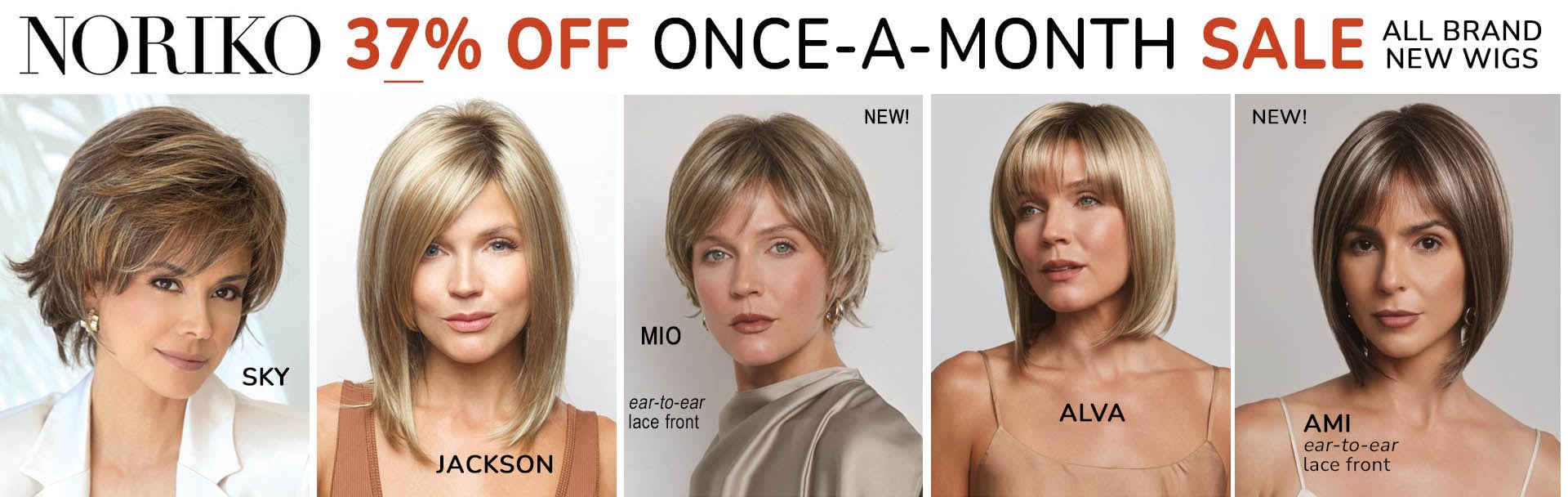 Noriko wigs 37% off