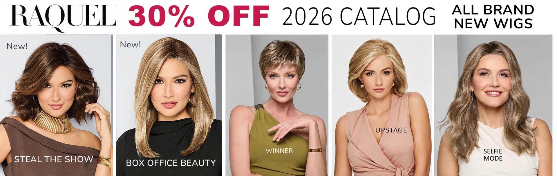 Raquel Welch wigs 30% off