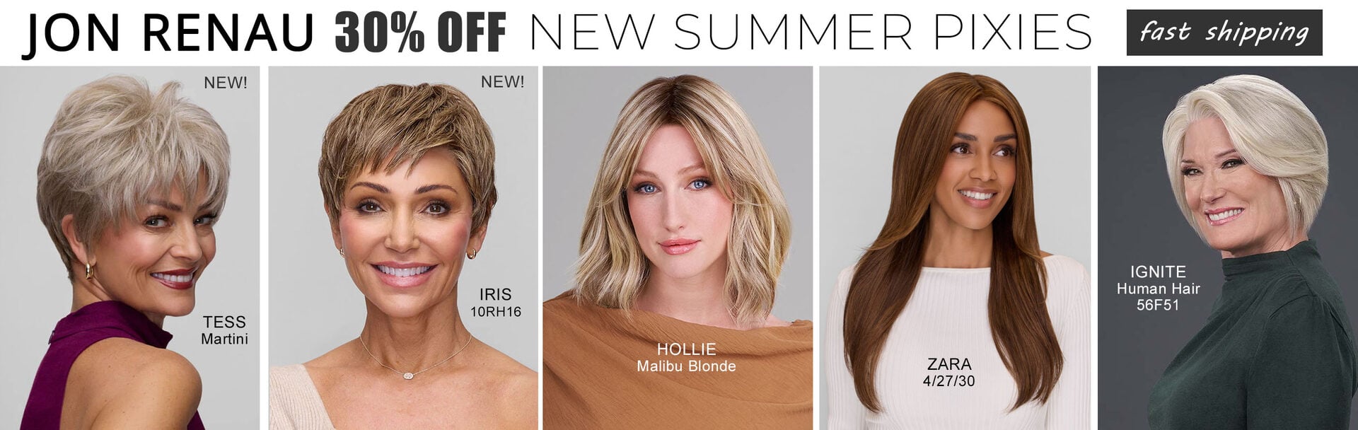 Jon Renau wigs 30% off