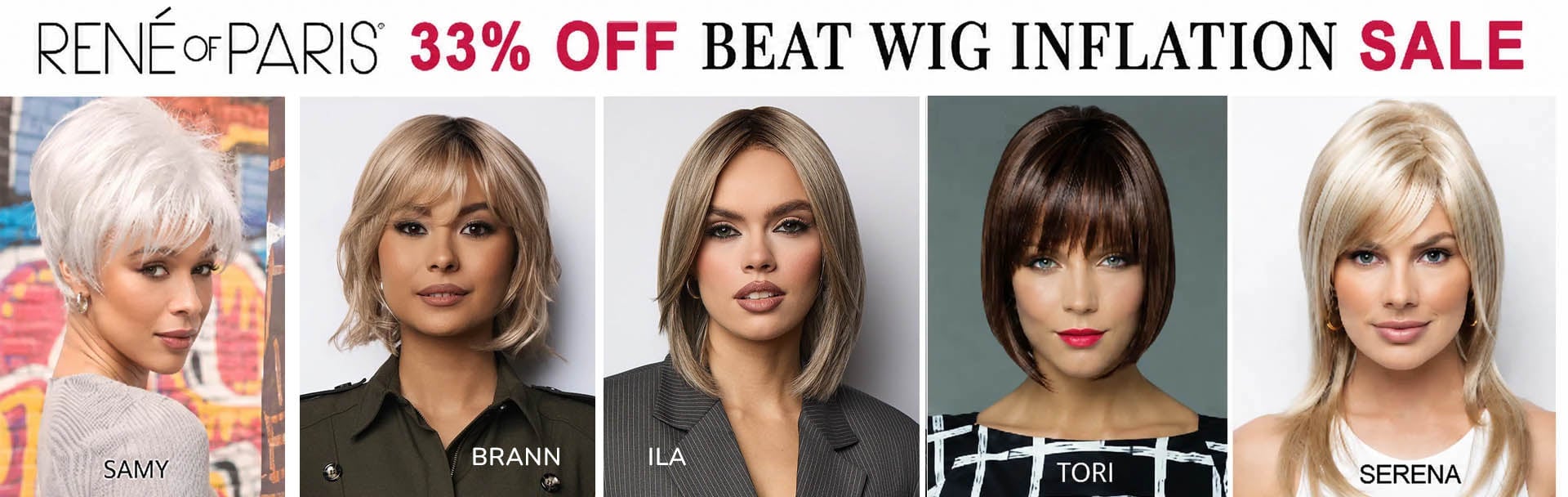 Rene of Paris wigs 33% off