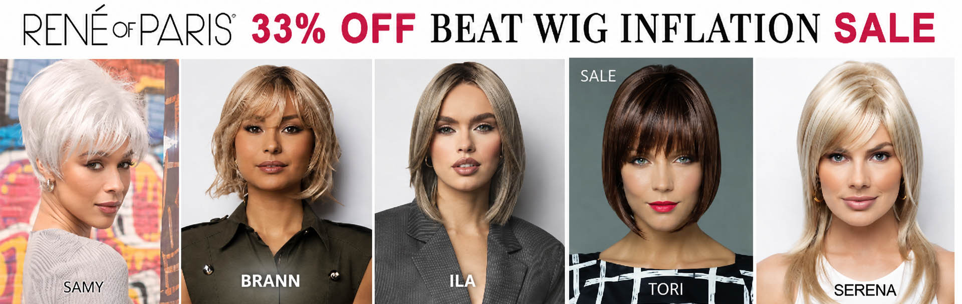 Rene of Paris wigs 33% off
