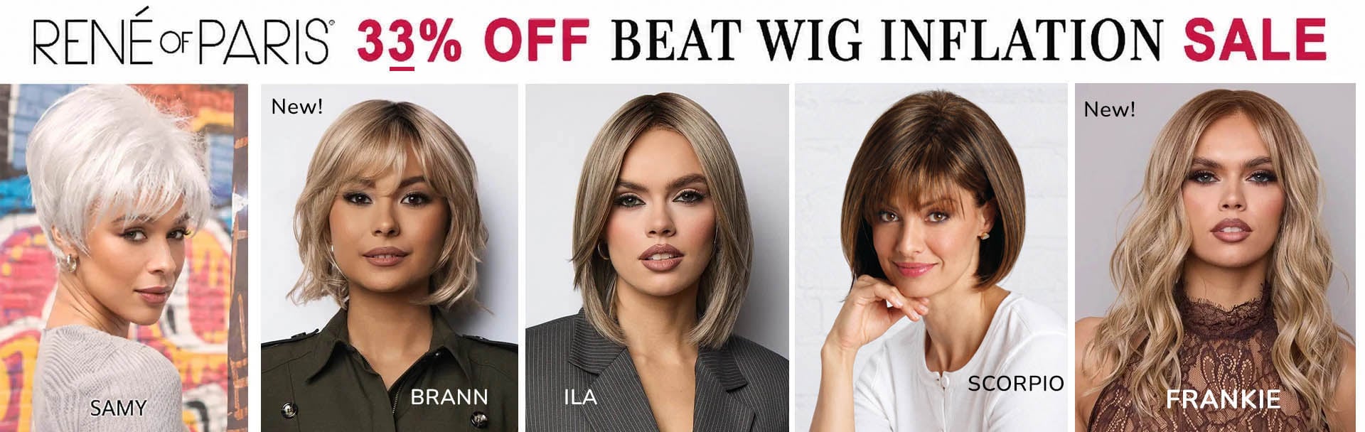 Rene of Paris wigs 33% off