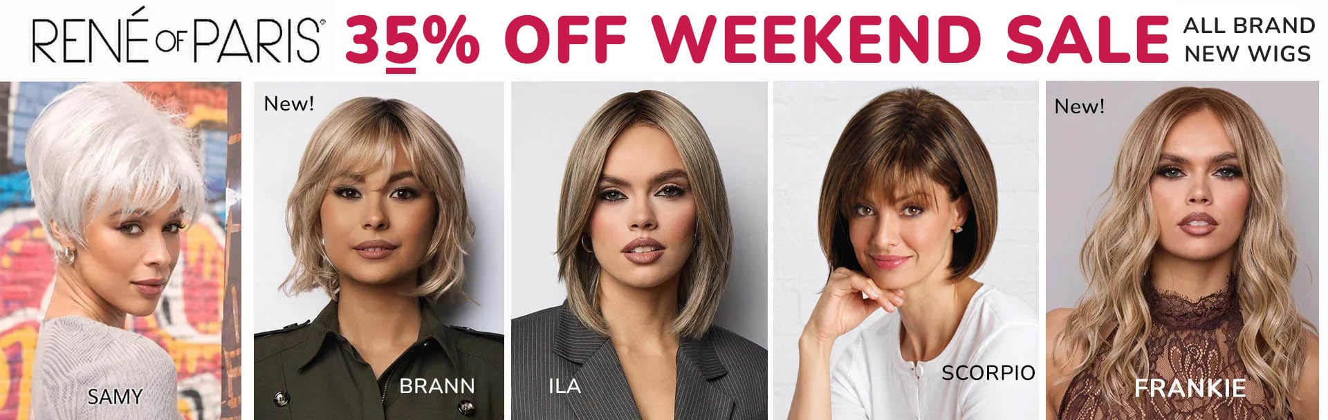 Rene of Paris wigs 33% off