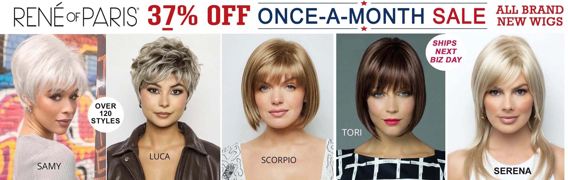 Rene of Paris wigs 37% off