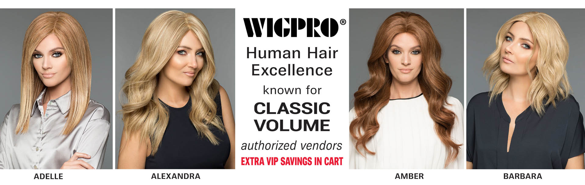 Wig Pro human hair wigs - extra VIP savings in cart